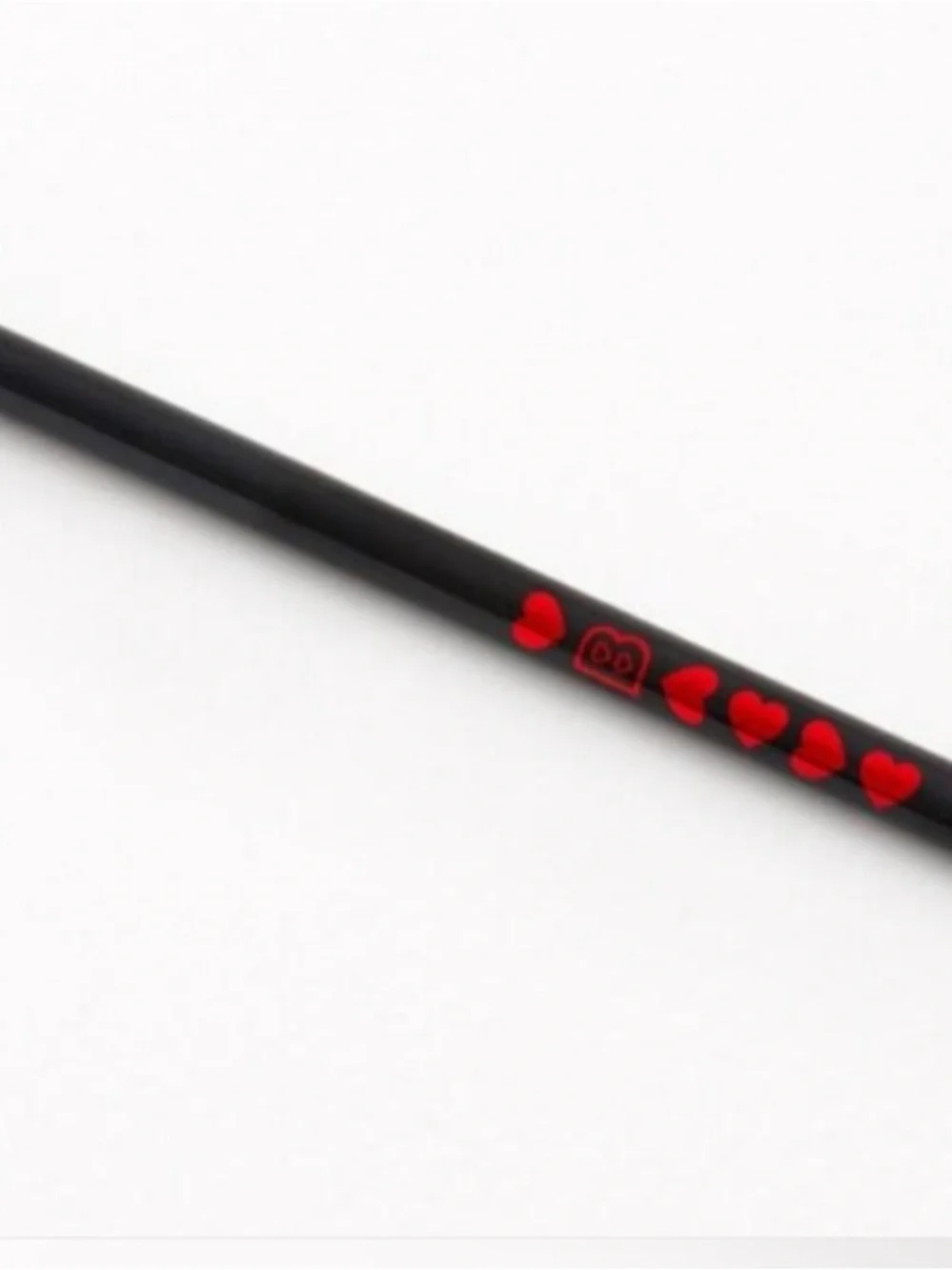 Ipsy X Betty Boop - Black Eyeshadow brush with Red Hearts